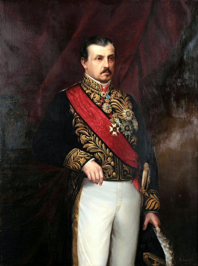Portrait of the Viscount of Santo Amaro by Pedro Américo