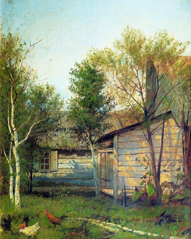 Sunny Day. Spring by Isaac Levitan