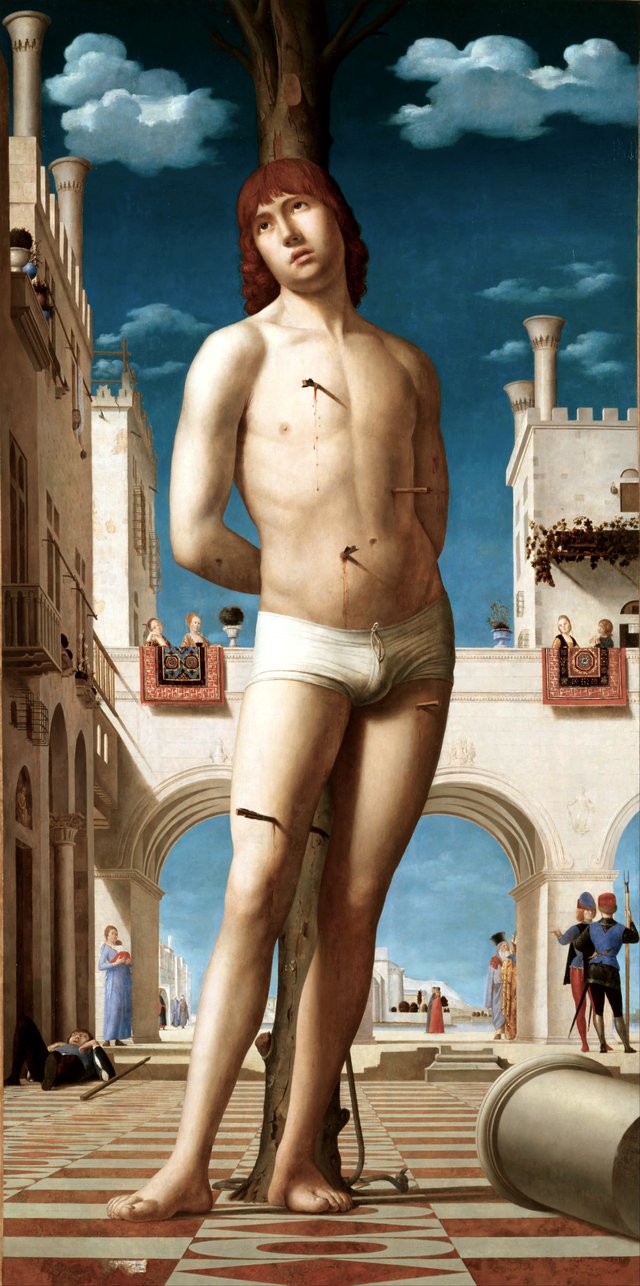 Saint Sebastian by Antonello da Messina