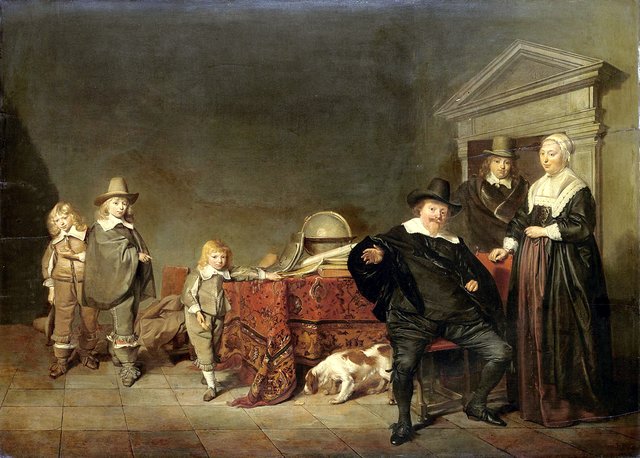 Familiegroep by Pieter Codde