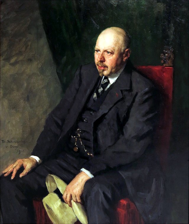 Anton Caspar Rudolph Dreesmann (1854-1934), mede-oprichter Vroom & Dreesmann by Thérèse Schwartze