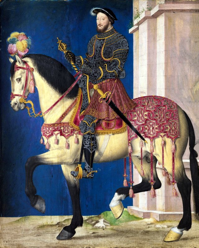 François I of France by François Clouet