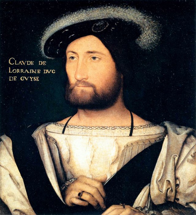 Portrait of Claude of Lorraine, Duke of Guise (1496-1550) by Jean Clouet