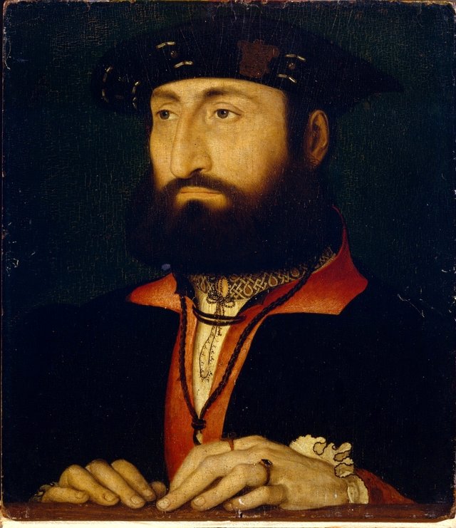 Portrait of Louis de Cleves by Jean Clouet