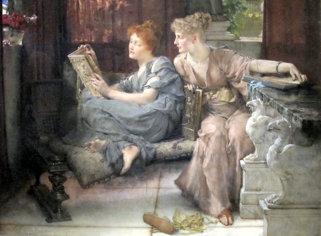 Comparison by Lawrence Alma-Tadema
