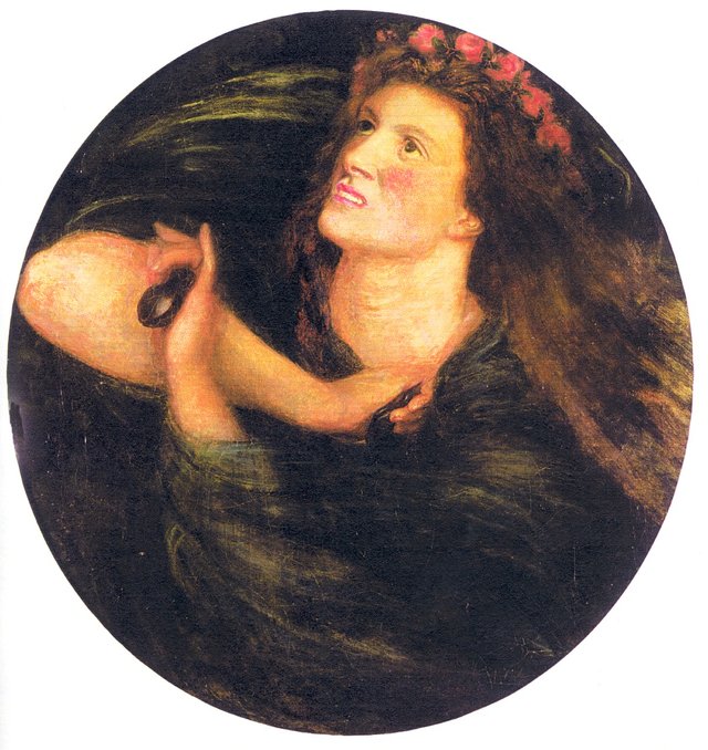 La Castagnetta by Dante Gabriel Rossetti