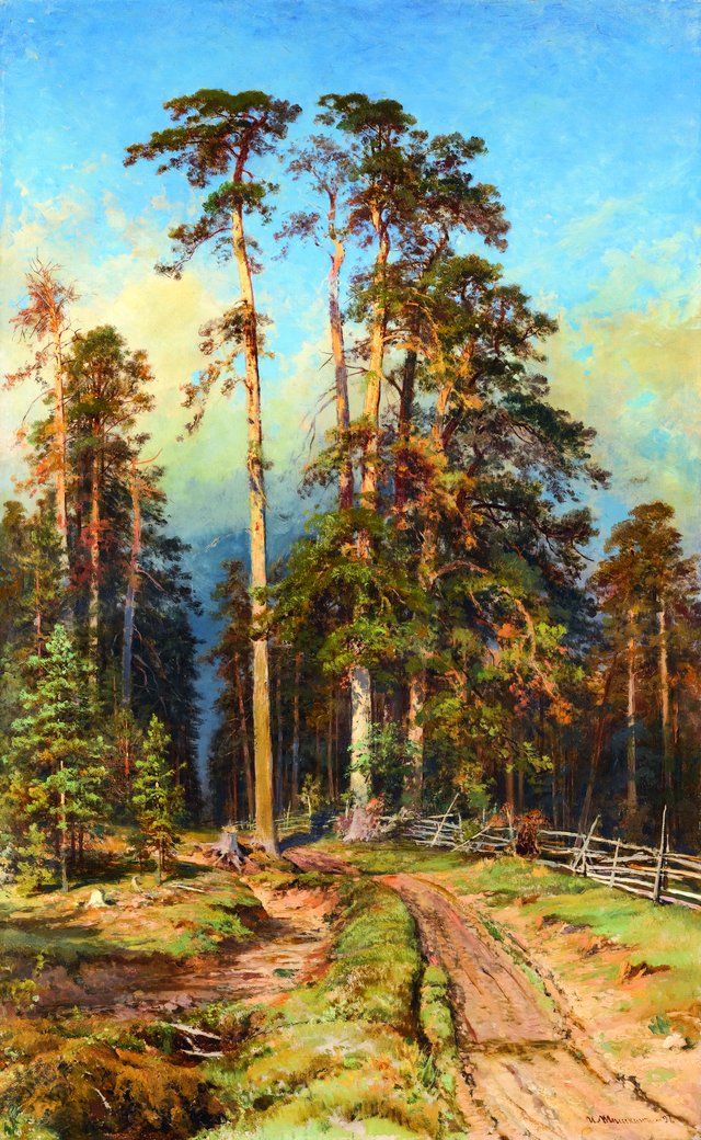 Pine Forest by Ivan Shishkin