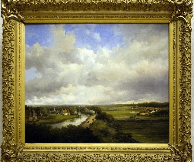 View from Dekkersduin by Johan Hendrik Weissenbruch