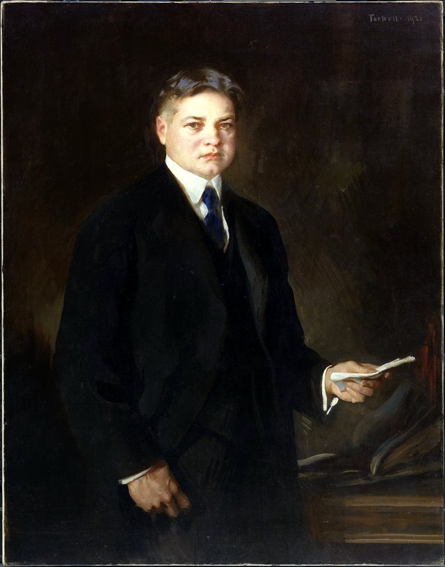 Herbert Hoover by Edmund Charles Tarbell