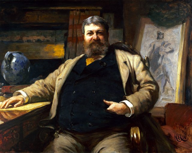 H. H. Richardson by Hubert von Herkomer