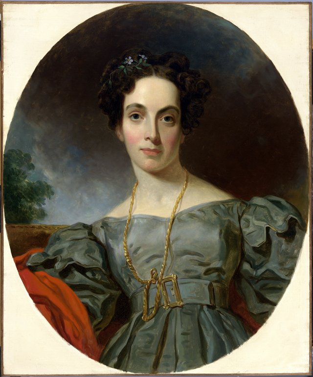 Emma Embury by Henry Inman