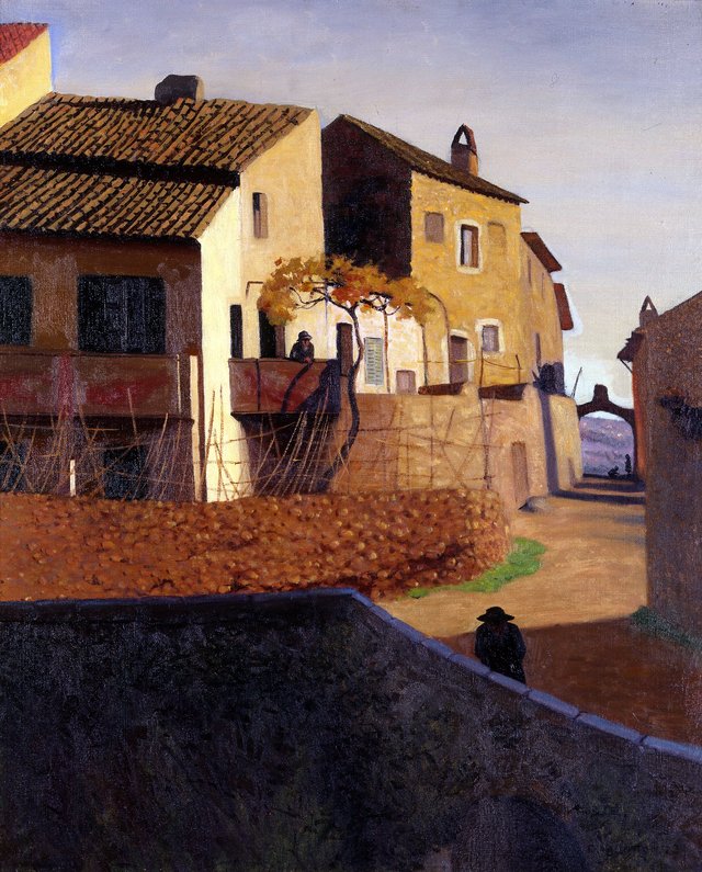 Pont à la romaine à Cagnes by Félix Vallotton