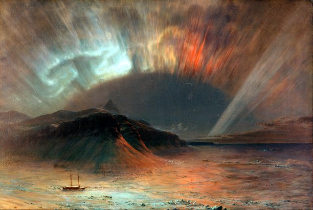Aurora Borealis by Frederic Edwin Church