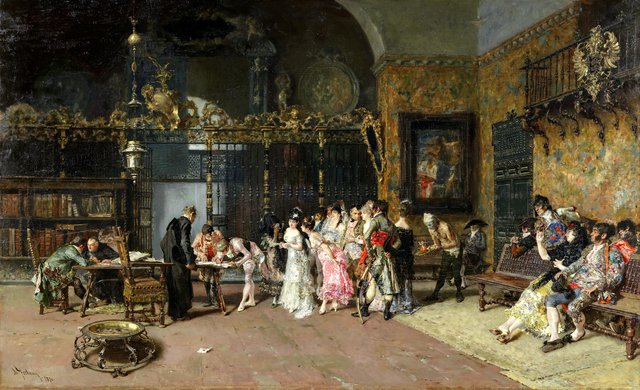 The Spanish Wedding by Mariano Fortuny Marsal
