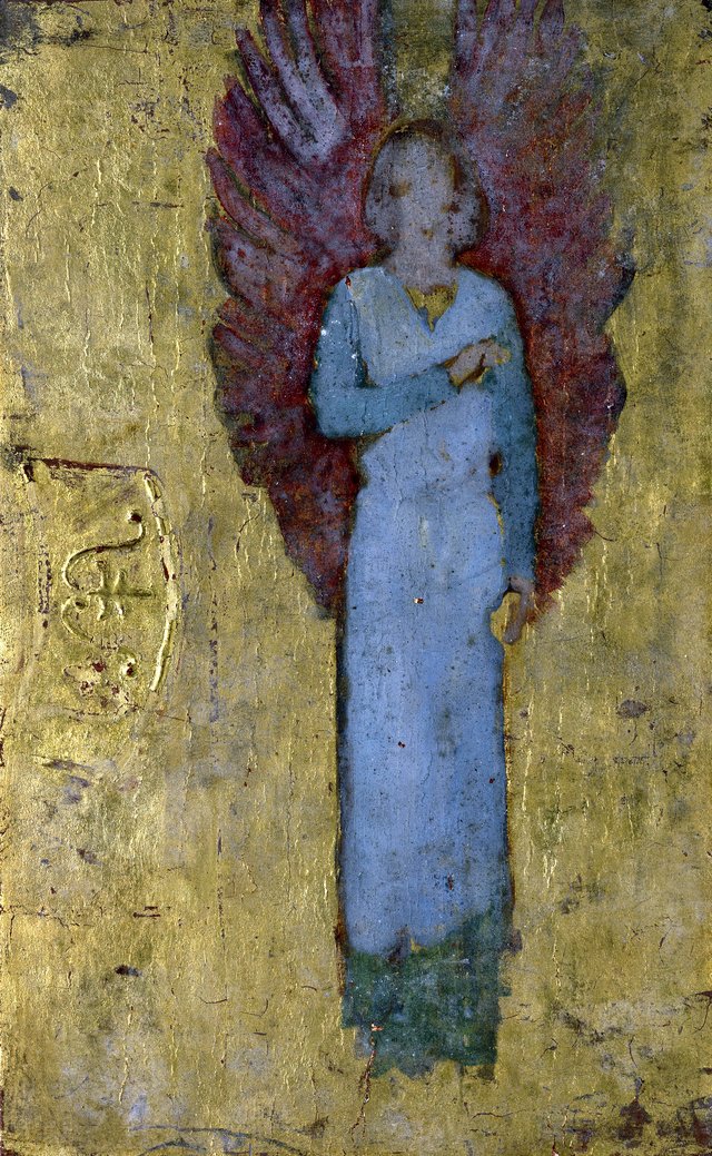 Figure study: an Angel by Edwin Austin Abbey