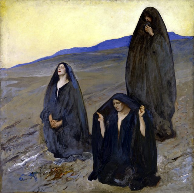 The Three Mary by Edwin Austin Abbey