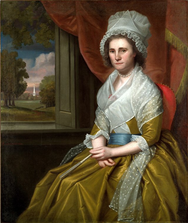 Mrs. John Davenport (Mary Sylvester Welles) (1754-1847) by Ralph Earl
