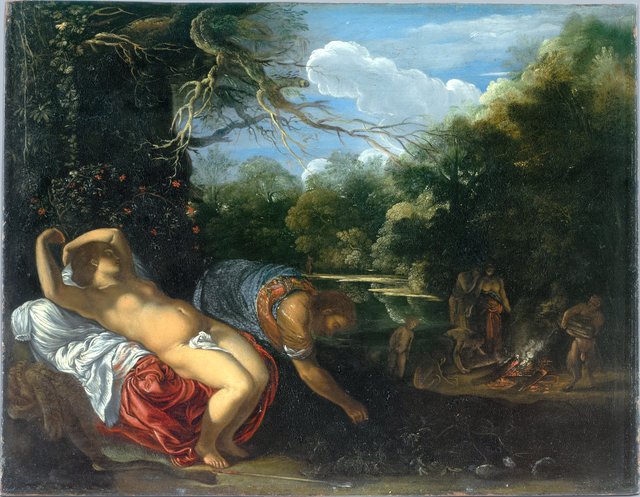Coronis and Apollo by Adam Elsheimer