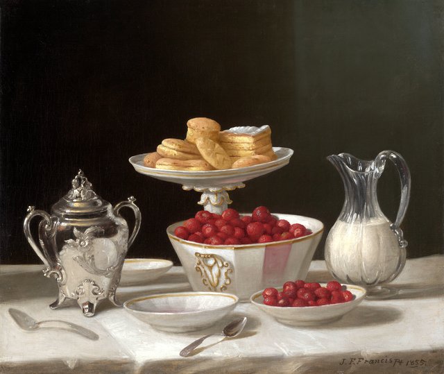 Dessert Still Life by John F. Francis