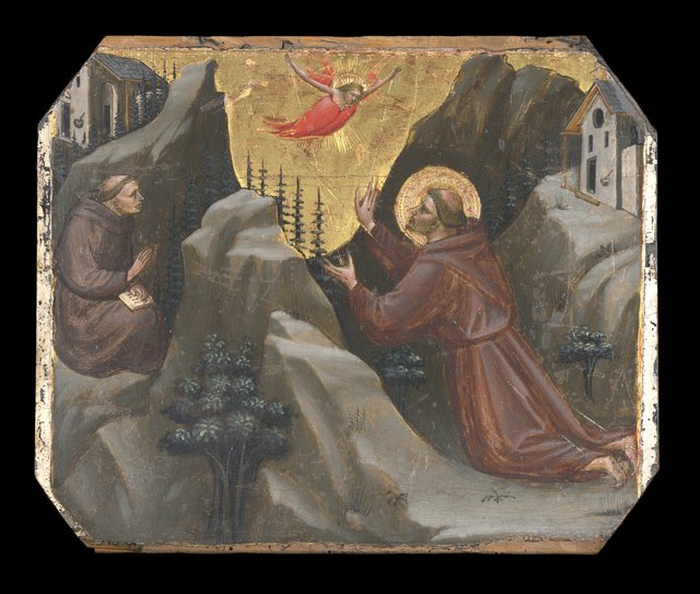 Saint Francis Receiving the Stigmata by Lorenzo Ghiberti