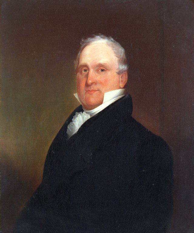 The Honorable James Lanman (1769-1841), B.A. 1788, M.A. 1791 by Chester Harding