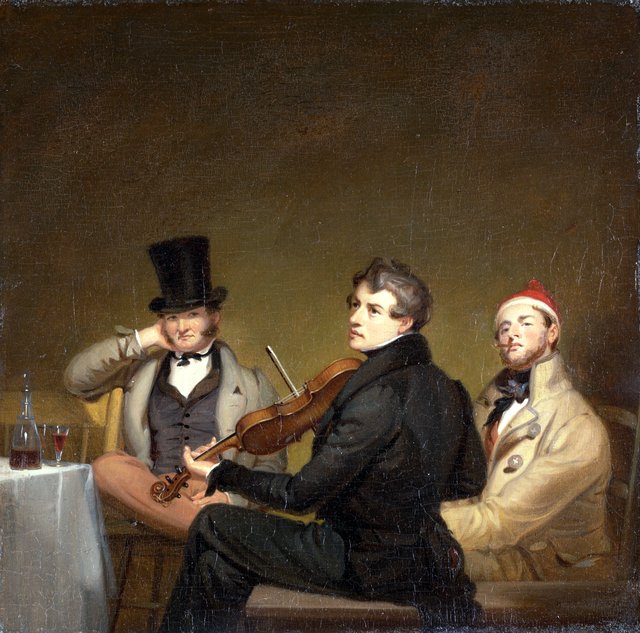 After Dinner by William Sidney Mount