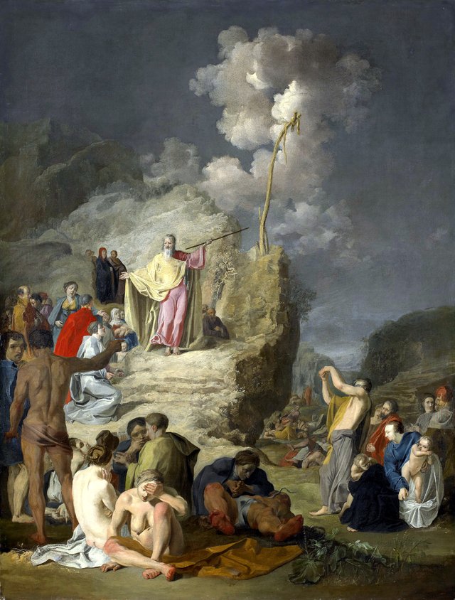 Moses and the Brazen Serpent by Pieter de Grebber