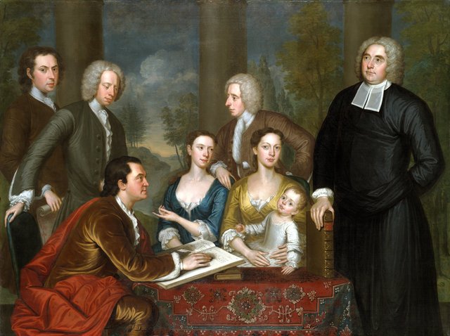The Bermuda Group (Dean Berkeley and His Entourage) by John Smibert
