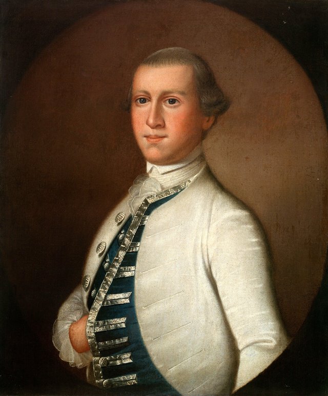 Captain William Richardson (1743-1786) by Jeremiah Theus