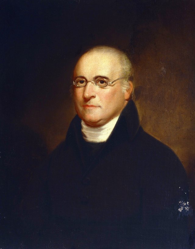 Timothy Dwight (or Theodore Dwight?) by John Trumbull