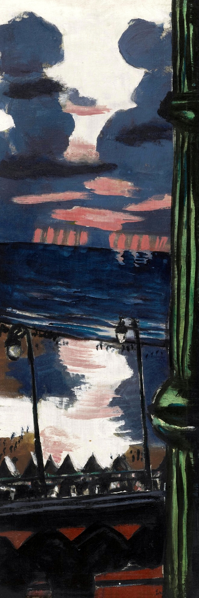 Evening on the Terrace by Max Beckmann