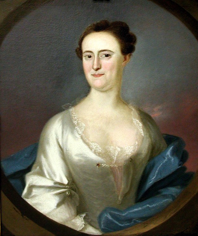 Mrs Benjamin Pollard (Margaret Winslow) (1724-1814) by Joseph Blackburn