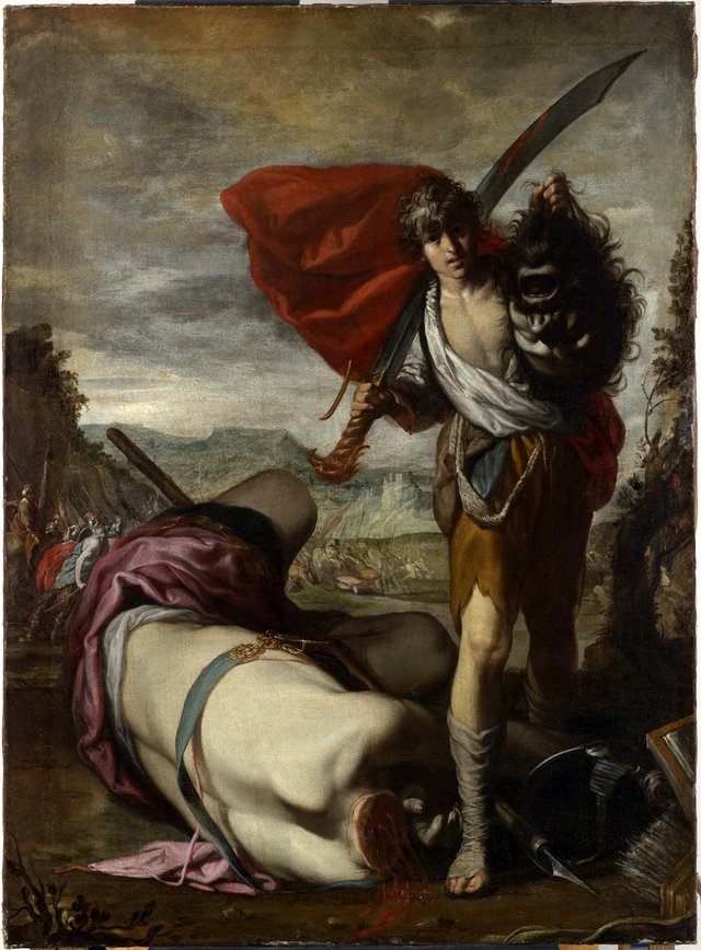 David with the Head of Goliath by Antonio del Castillo y Saavedra