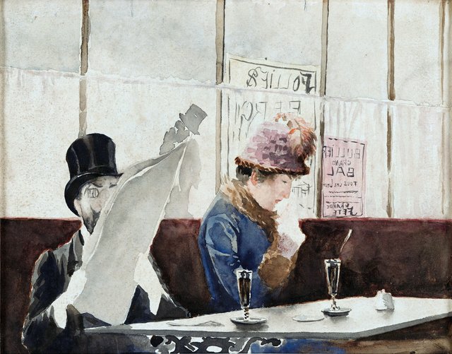 Cena de Café by Rodolfo Amoedo