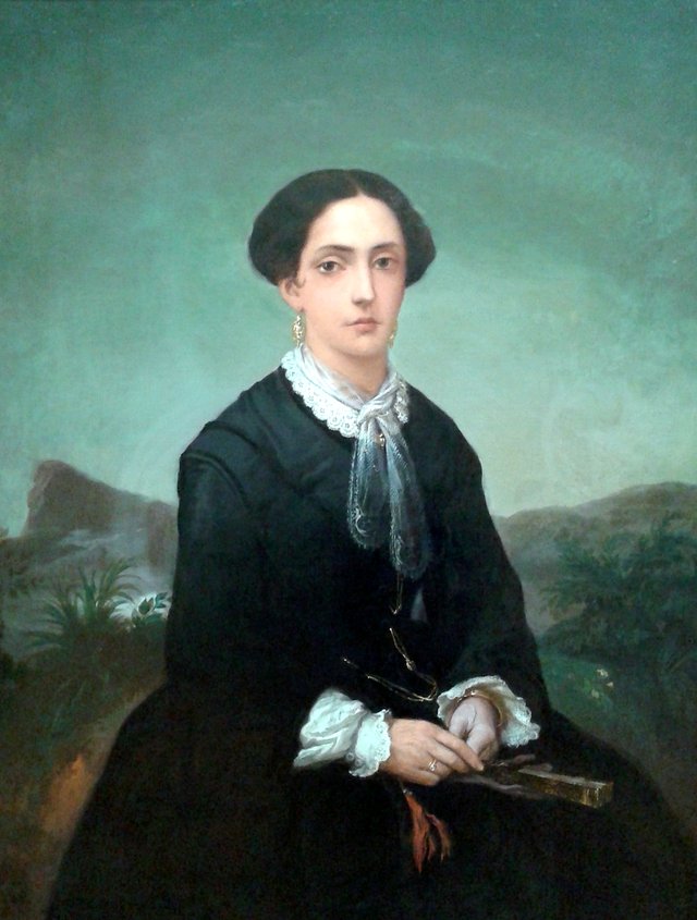 Retrato de Maria Custódia Guimarães de Almeida by Pedro Américo