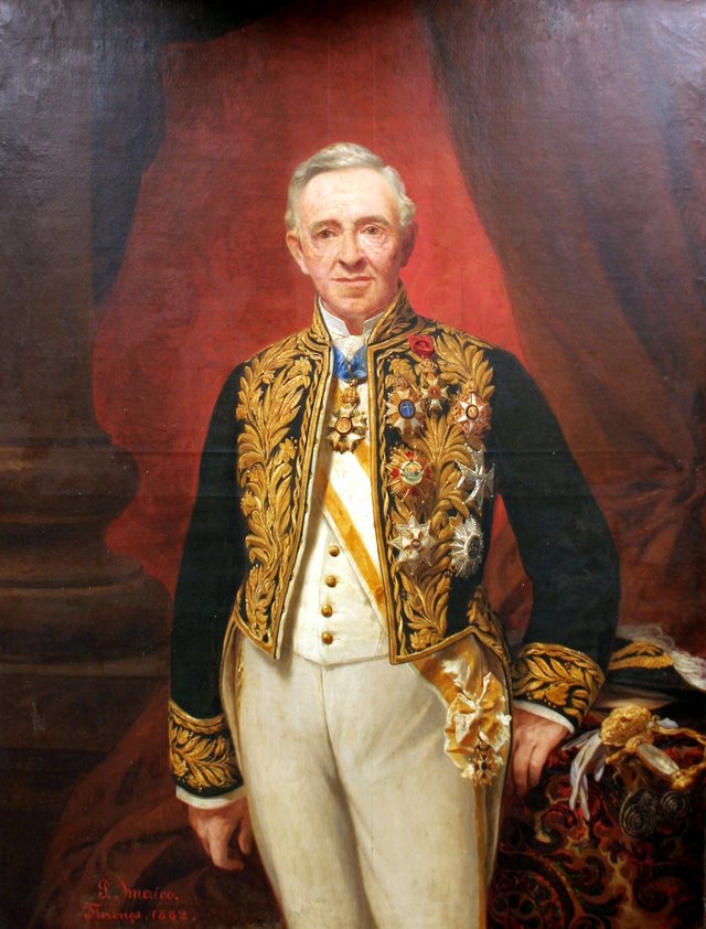 Retrato do Conselheiro Filipe Lopes Neto by Pedro Américo