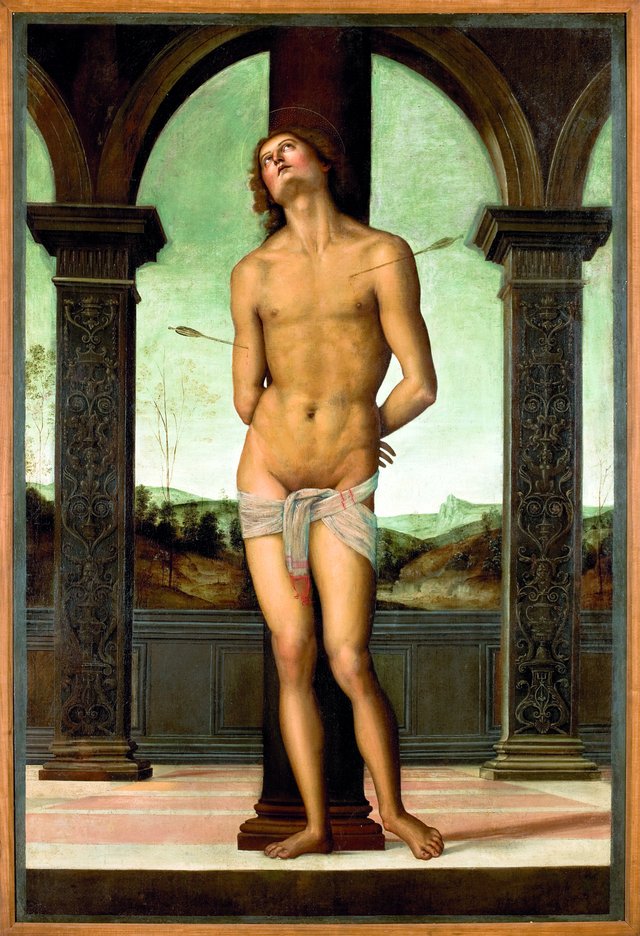 Saint Sebastian by Pietro Perugino