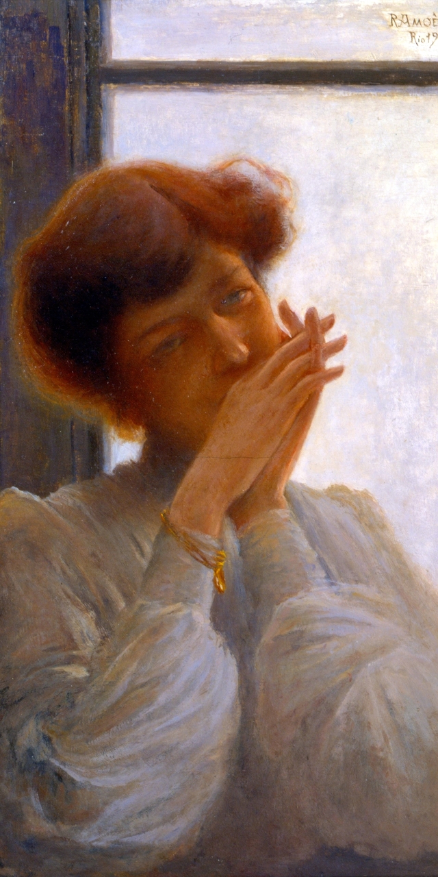 Estudo de Mulher em 1904 by Rodolfo Amoedo