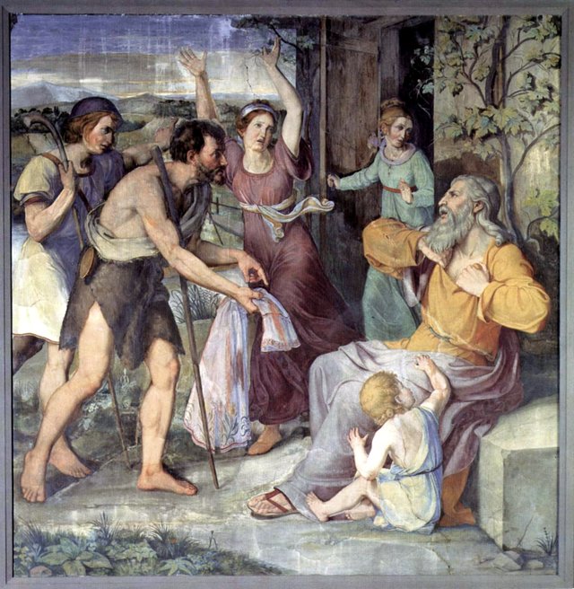 Presentation of the Bloody Coat to Jacob by Friedrich Wilhelm Schadow