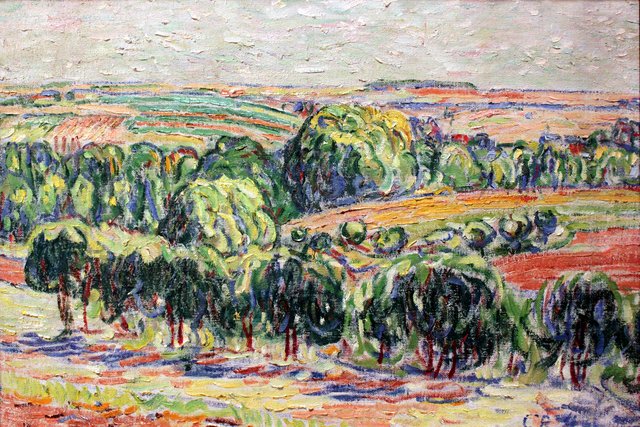 Summer Landscape near Weimar by Christian Rohlfs