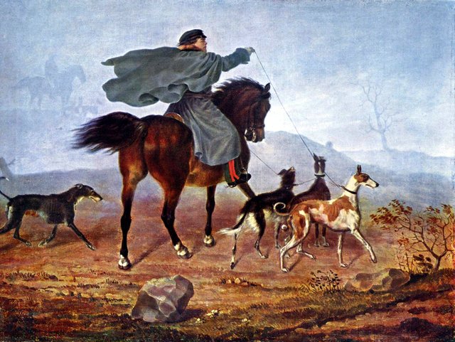 Riding to the Hunt by Franz Krüger
