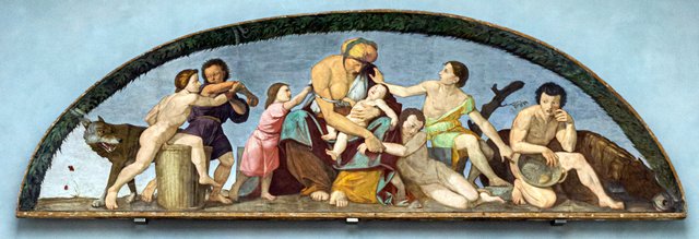 Seven meagre years by Johann Friedrich Overbeck