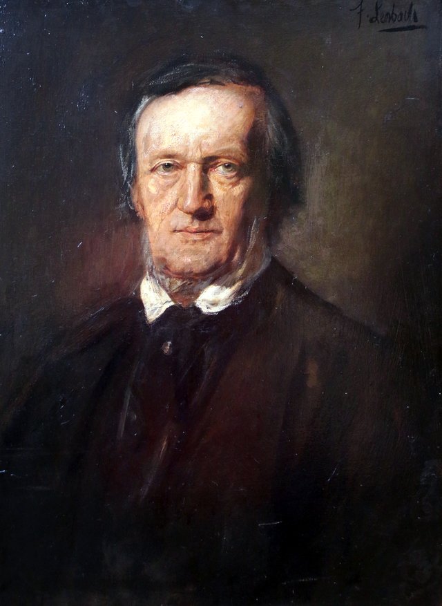 Portrait of Richard Wagner by Franz von Lenbach