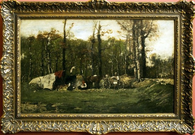 Gypsy Camp by Mihály Munkácsy