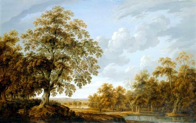 River landscape by Alexander Keirincx