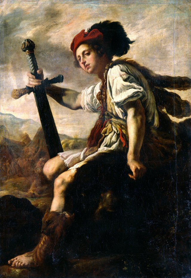 David with the Head of Goliath by Domenico Fetti
