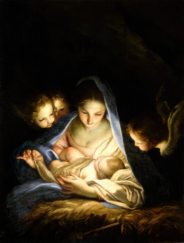 The Holy Night (The Nativity) by Carlo Maratta