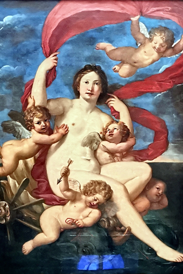 Galatea in the Shell Cart by Francesco Albani
