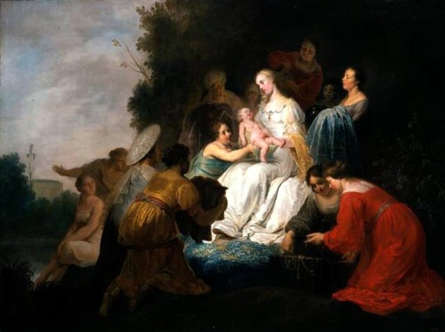 The finding of Moses by Pieter de Grebber