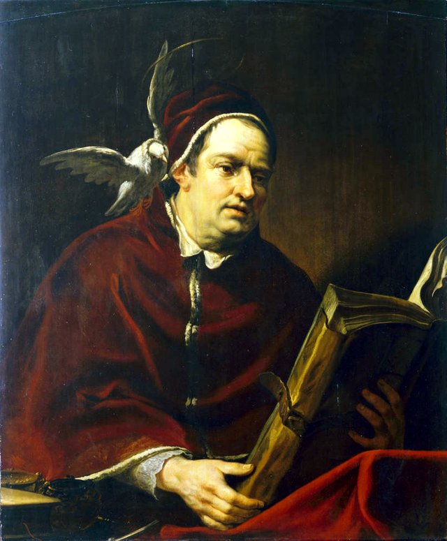 Saint Gregory by Karel Škréta